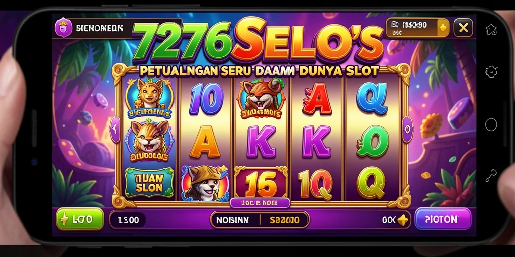 Screenshot gameplay 7276SLOTS yang menampilkan petualangan seru di dunia slot.