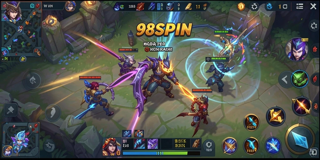 Gameplay seru dan strategis di 98SPIN.