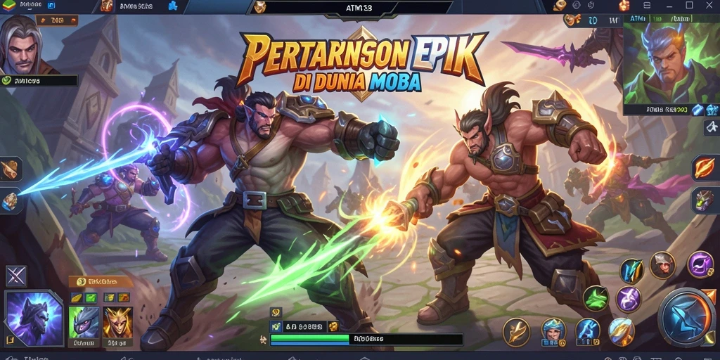 Tangkapan layar gameplay atraktif dari ATM138 yang penuh aksi.