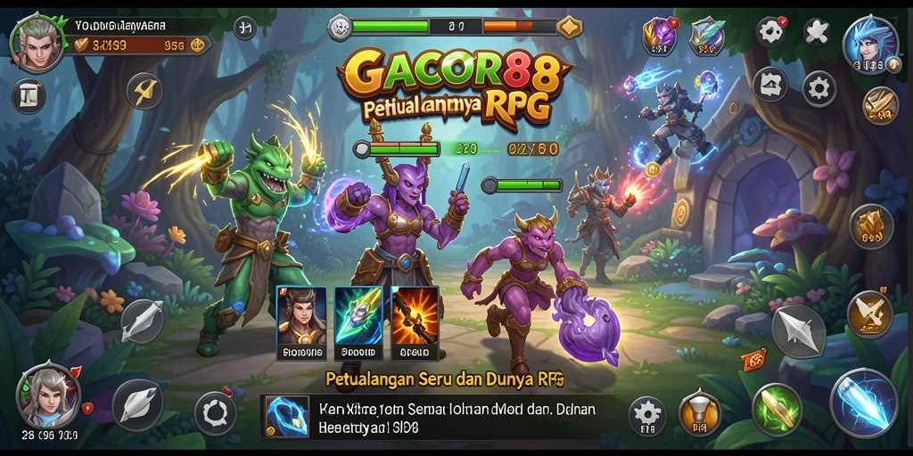 Tampilan gameplay GACOR88 yang mengesankan dan penuh aksi.
