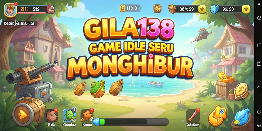 Tampilan gameplay GILA138 yang santai dan menarik.