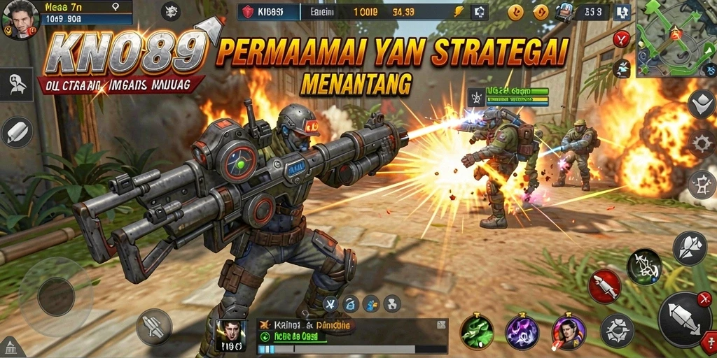 Tampilan menarik KNO89 dengan gameplay strategi penuh tantangan.