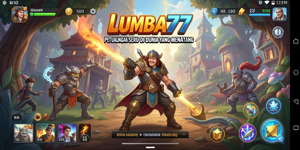 Gameplay menarik LUMBA77 dengan aksi petualangan seru.