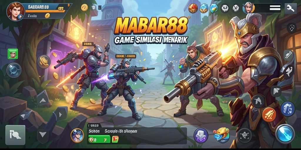 Tampilan menarik dari gameplay MABAR88 yang menghibur dan menantang.