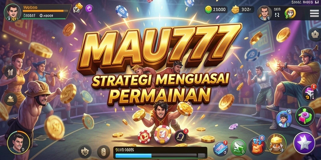 Screenshot MAU777 menunjukkan pemain merancang strategi kemenangan.