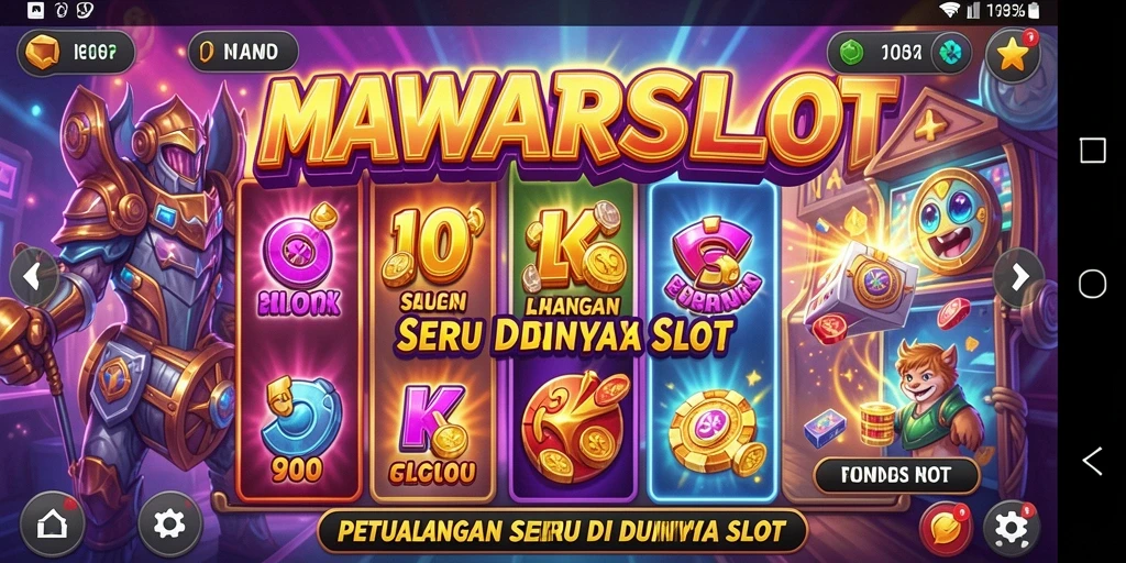 Gameplay mendebarkan di dunia petualangan MAWARSLOT.