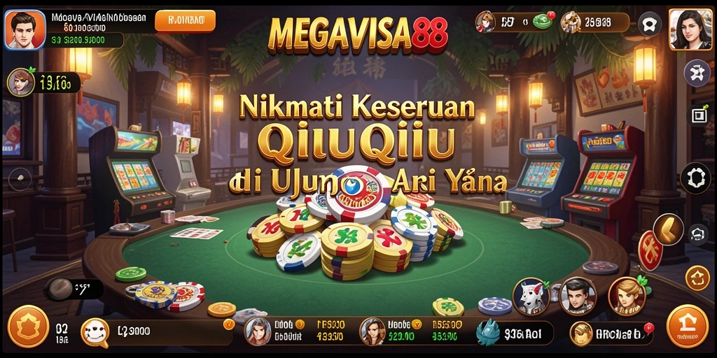 Tampilan gameplay QiuQiu yang seru dan menarik di MEGAVISA88.