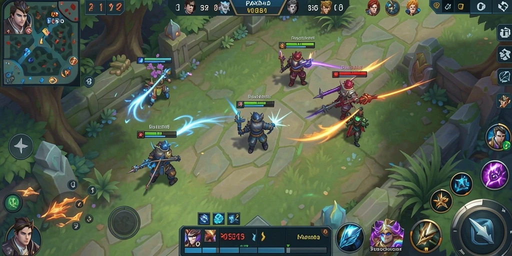 Tampilan gameplay seru dalam PAKDE4D